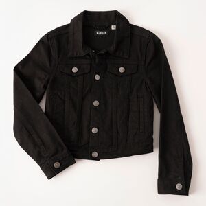 KID PIK Black Denim Jacket - Kids- Size [14 XL] Preowned, Excellent Condition